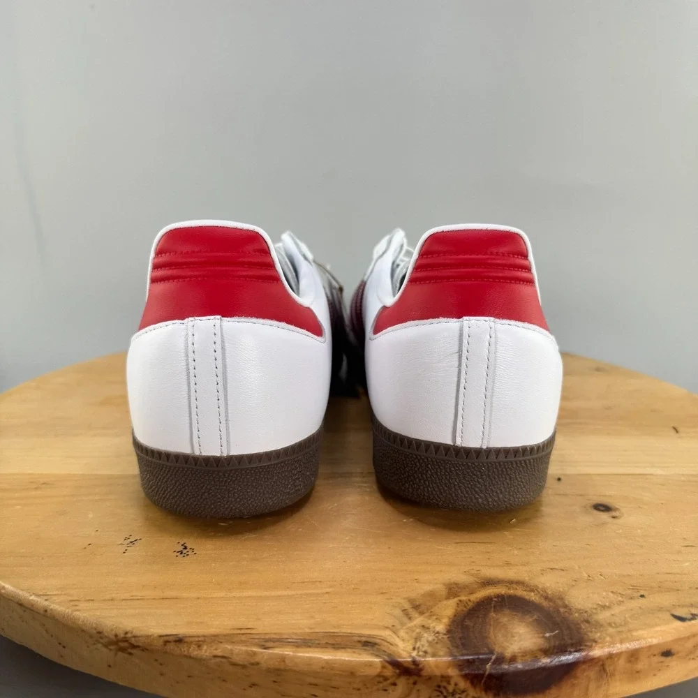 adidas Originals Samba OG Mens Size 14.5 Shoes White Better Scarlet Casual NEW‎